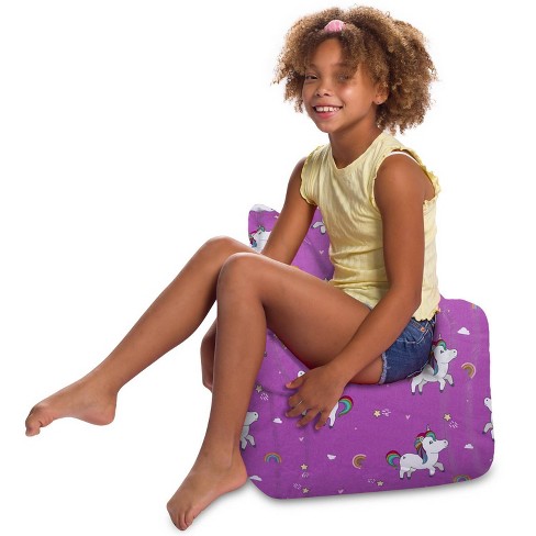 Unicorn bean bag online chair target