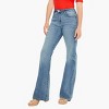 KanCan Essentials Dulce High Rise Wide Flare Jeans - Curvy - 30 - 3 of 4