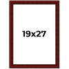 PosterPalooza | Weathered Red Picture Frame - UV Acrylic, Foam Board Backing, Hanging Hardware - 2 of 4