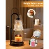 FAAYFIAN Adjustable Candle Warmer Lamp with Timer,Wood Base Metal Shade,Birthday Gifts for Women Mom - 2 of 4