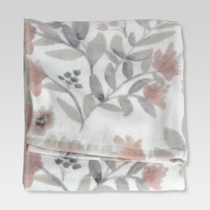 Flat Weave Hand Towels Coral Blooms - Threshold , Pink