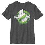 Boy's Ghostbusters Slime Logo T-Shirt