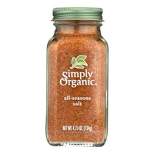 Simply Organic - All Seasons Salt - Organic - 4.73 oz