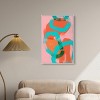 Art Remedy Candy Chain Modern Color Block Abstract Wall Art Framed - 2 of 4