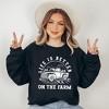 Simply Sage Market Women's Graphic Sweatshirt Better On The Farm Truck - 2 of 3