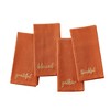 Elrene Harvest Sentiment Embroidered Napkins, Set of 4 - 17" x 17" - Elrene Home Fashions - 3 of 4