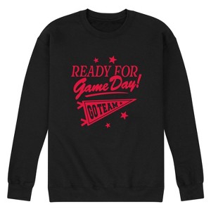 Men's - Instant Message - Ready For Gameday Graphic Fleece Sweatshirt - 1 of 4