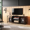 TV Stand for 55 65 Inch TV,Entainment Center with Storage, TV Console for Bedroom and Living Room, Black - 2 of 4