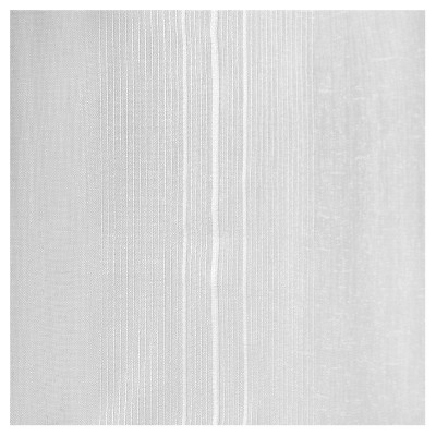 Winter White Sheer Polyester Grommet Window Panels, 108" Length