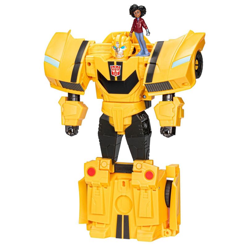 Transformers EarthSpark Spin Changer Bumblebee and Mo Malto, 1 of 11