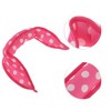 Unique Bargains Polka Dots Hair Rollers 8.27"x1.38" 1 Pc - 3 of 4