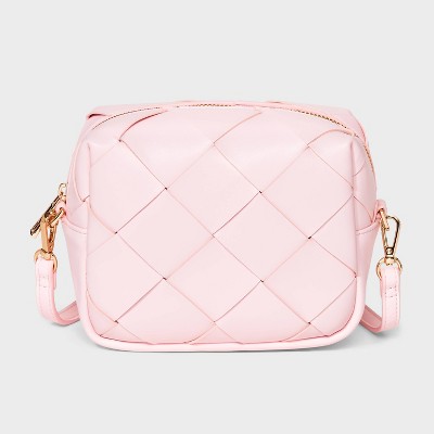 Cube Crossbody Bag - A New Day™ Pink