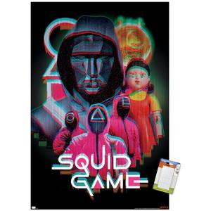 Trends International Netflix Squid Game: Season 2 - Group Glitch Unframed Wall Poster Prints - 1 of 4