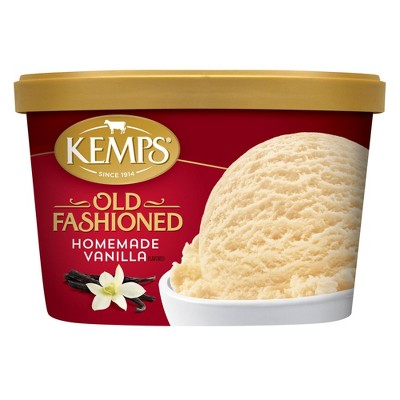 Kemps Old Fashioned Homemade Frozen Vanilla - 48oz