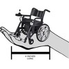 Set of 2 Wheelchairs for WWE & AEW Wrestling Action Figures - 3 of 3