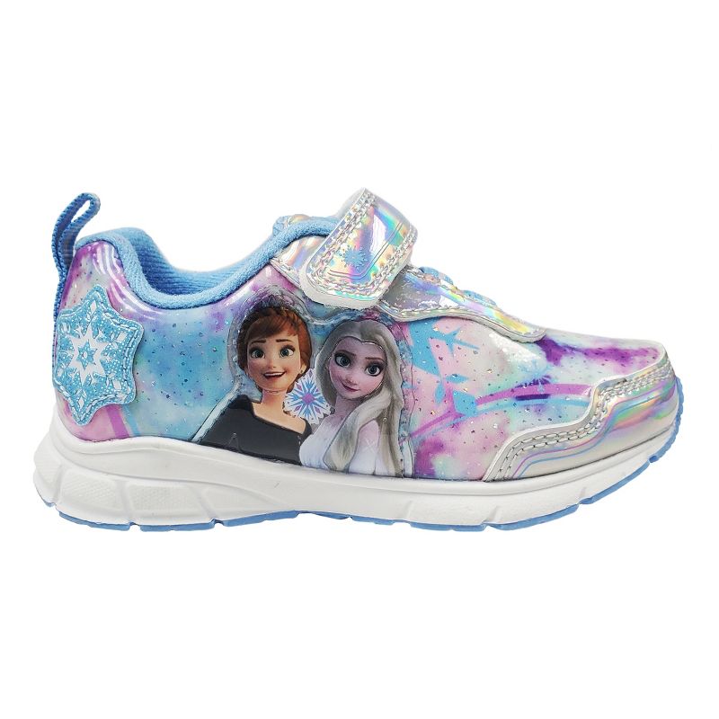 Disney Toddler Girls Frozen Light Up Sneakers, 3 of 10