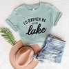 Simply Sage Market Women's I'd Rather Be At The Lake Short Sleeve Graphic Tee - 3 of 4