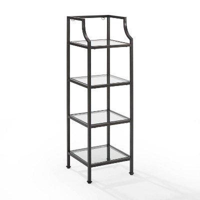 40" Aimee Short Etagere Bronze - Crosley