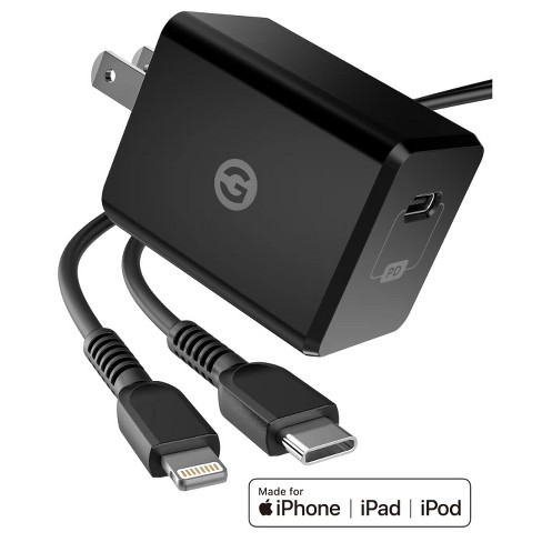 Prise USB-C Quick Charge - convient pour Apple iPhone 11 12 13 14 -  chargeur iPhone 