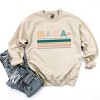 Simply Sage Market Retro Mama Stripes Sweatshirt - 3 of 4