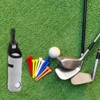 Unique Bargains Neoprene Waist-Mounted Lightweight Golf Ball Carry Bags 2 Pcs - 4 of 4