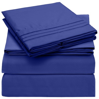 4 Piece Microfiber Sheet Set - Mellanni