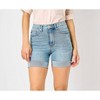 Women's Tummy Control Cool Denim Shorts - Judy Blue - 2 of 4