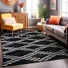 World Rug Gallery Distressed Trellis Indoor Area Rug - 2 of 4