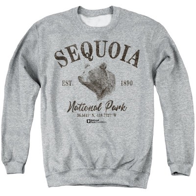 Men's Sequoia National Park Black Bear Icon Crewneck Sweatshirt