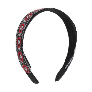 Unique Bargains Women's Embroidery Teardrop Headband 1 Pc - 1 of 4