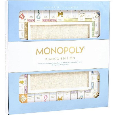 WS Game Company Monopoly Bianco Edition Board Game