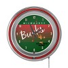 NBA Milwaukee Bucks Team Red Logo Wall Clock - 2 of 4