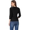 Clearlove Women's 3/4 Sleeve Button Down Sweater Cardigan - 3 of 4