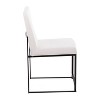 Set of 2 High Back Fuji Dining Chairs - 3 of 4