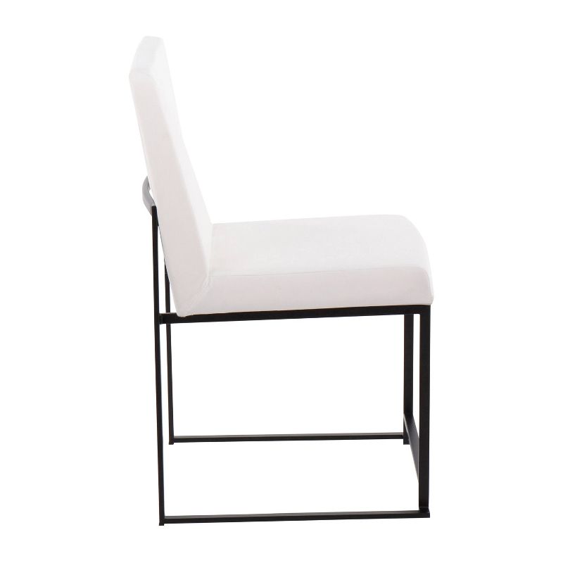 Set of 2 High Back Fuji Dining Chairs, 4 of 12