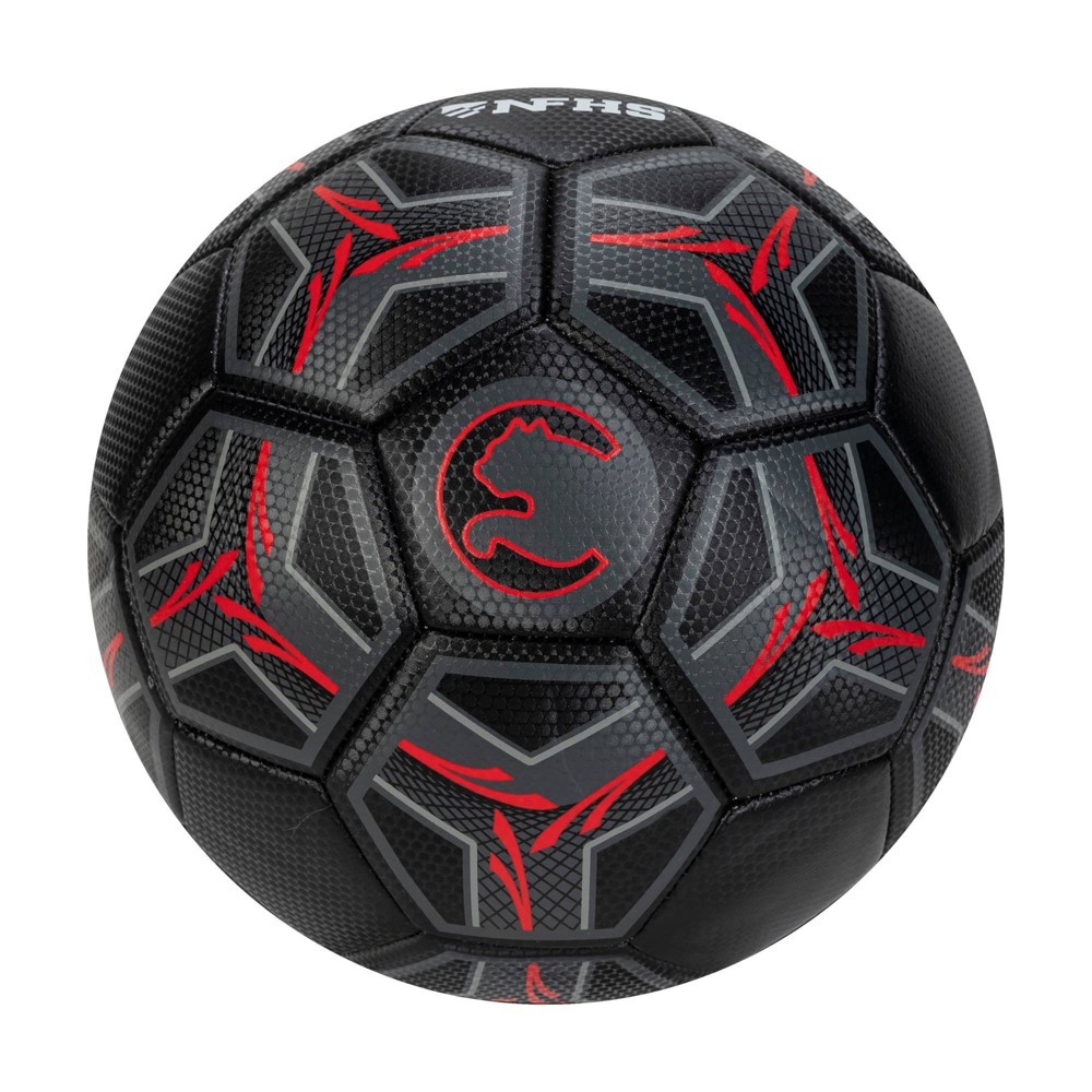 ProCat by Puma Connect NFHS Size 5 Soccer Ball - Black/red