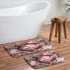 Deny Designs Burcu Korkmazyurek Summer Botanical Monogram Memory Foam Bath Mat - 4 of 4