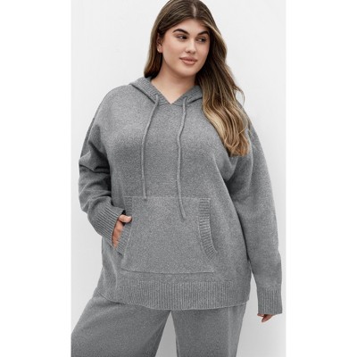 Women's Plus Size Ally Sweater - charcoal | CITY CHIC