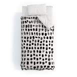 Summer Sun Home Art Dots Polyester Comforter Set - Deny Designs