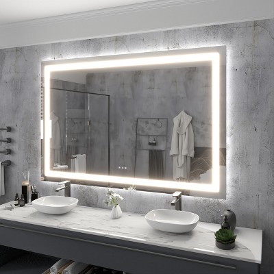 LED Front Light and Backlit Mirror