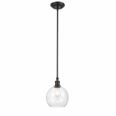 Concord - 1 Light Mini Pendant In Industrial Style-10 Inches Tall and 8 Inches Wide