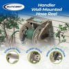 Suncast Handler 200 Foot Resin Wall Mounted Outdoor Garden Hose Reel, Taupe - 2 of 4