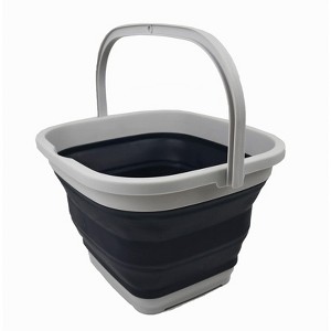 SAMMART 10L (2.6 Gallon) Collapsible Rectangular Handy Basket/Bucket - 1 of 4