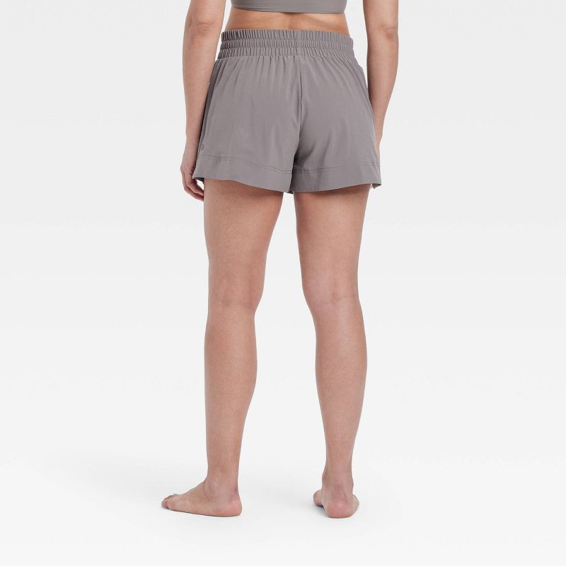 Women's Flex Woven Mid-Rise Shorts 4" - All In Motion™, 2 of 6