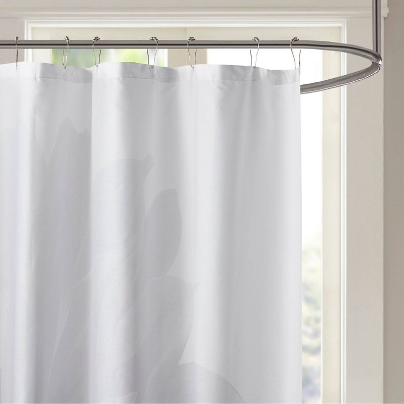 72"x72" Bridget Cotton Percale Shower Curtain, 4 of 6