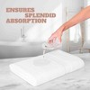 BAGOKIE 6 Piece Ringspun Cotton Bath Towel Set - 2 of 4