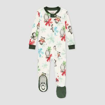 Burt's Bees Baby® Baby Organic Cotton Snug Fit Holiday Footed Pajama