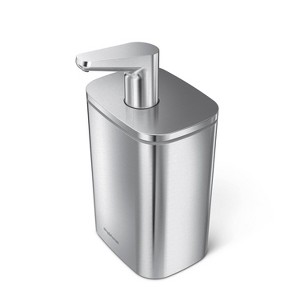 simplehuman Pulse Pump Soap Dispenser Brushed Stainless Steel - 1 of 4