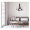 Sunset Lighting Dalton  9-Light Modern Farmhouse Chandelier in Bronze - 3 of 4