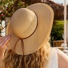 Women's Sunshine Escape Straw Hat - 2 of 4